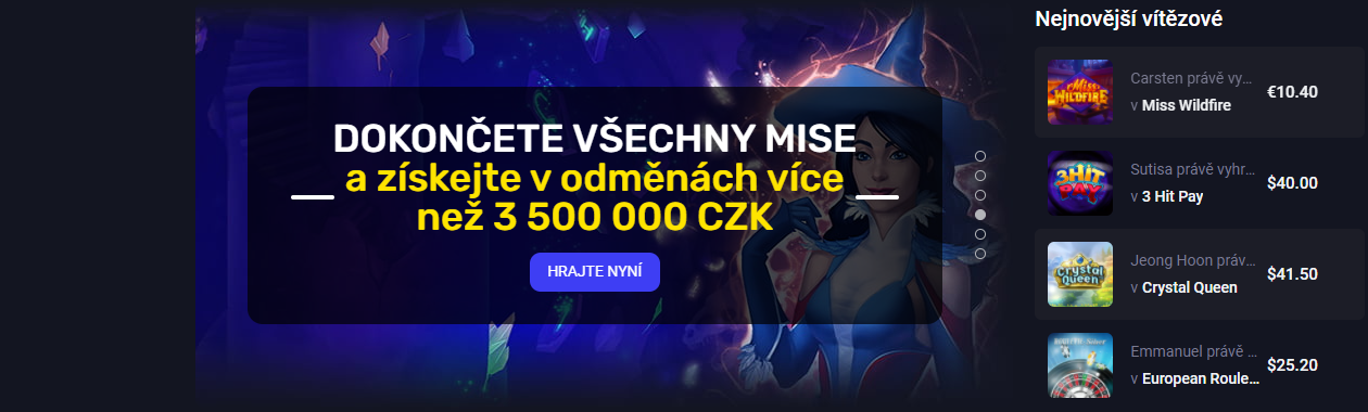 nejlepší uvítací bonusy pro online automaty